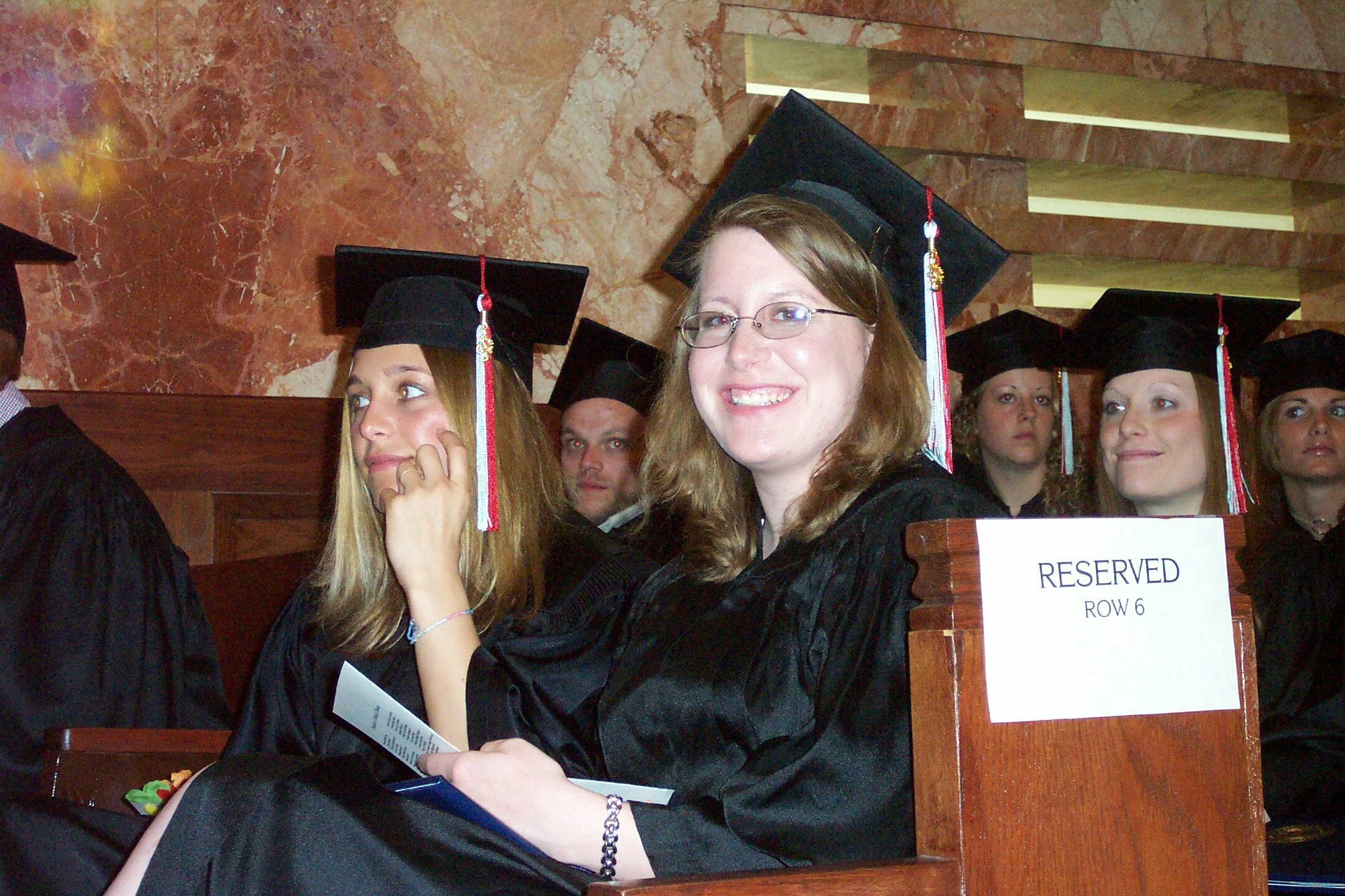 After receiving her diploma